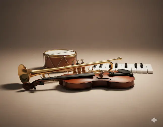 Illustration showing a marketing system diagram or flow that contrasts random disconnected actions with a coordinated operating system approach